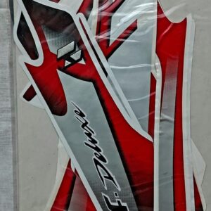 Hero HF Deluxe Full Body Sticker Set (Red/Black)